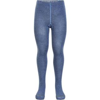 Minymo Børne Strømpebukser - Blue Melange - 128/134