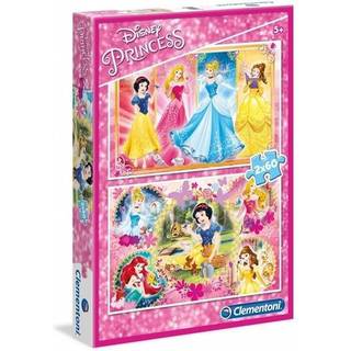 Clementoni Disney Princess Super Colour Puzzle (2x60)