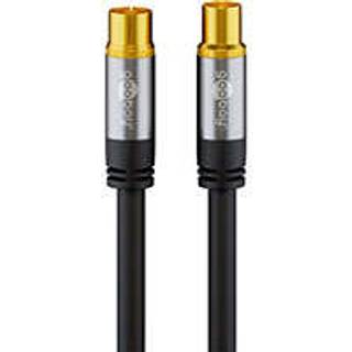 Pro TV antenna cable (135 dB) 4x shielded 5 m white