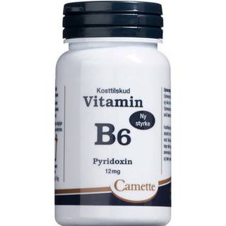 Camette B6 Vitamin Pyridoxin 12mg - 90 Tabletter