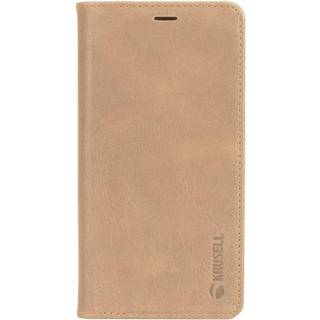 Krusell Sunne 2 Card Folio Wallet iPhone Xs Max Læder Flip Cover - Rød