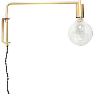 Hübsch Smuk bordlampe Messing