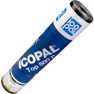 Icopal Tagpap Top 500 P Sort 0,33 x 7,5 m