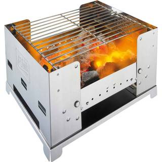 Esbit Stainless Steel Foldable Bbq Box Metal, OneSize