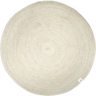 Classic Collection Merino uldtæppe rundt Ø200 cm Hvid