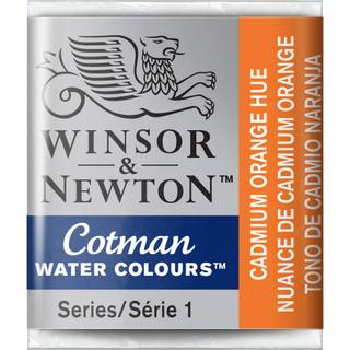 Winsor & Newton Cotman akvarelfarve half pan – Cadmium Orange Hue 090