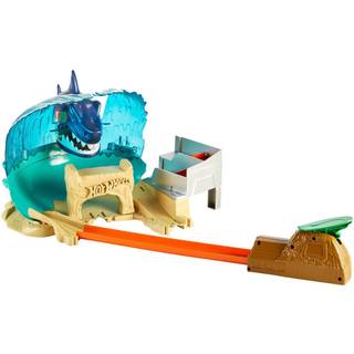 Hot Wheels City Shark Beach Battle Play Set Multicolor