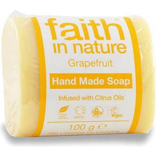 Faith In Nature Hand Made Soap Grapefruit Naturlig sæbebar 100 g - 100 g