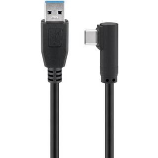 MICROCONNECT USB-CÙ 90ø to USB A 3.0, 0.5M