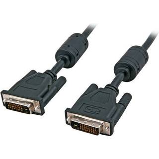 Efb Nordic Dvi kabel dual link, awg28, sort, 5,0m