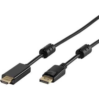 Vivanco Vivanco Datakabel Displayport - HDMI 1,8 m, sort 4008928453430