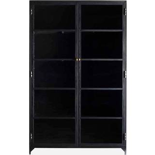 Tine K Skab Metal 190 Cm - Skabe & Vitrineskabe Jern Sort - METCABLIVING-BLACK