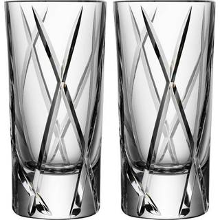 Orrefors - City 2-Pack Shot 5 cl - Snapseglas og shotglas - Martti Rytkönen - Gennemsigtig