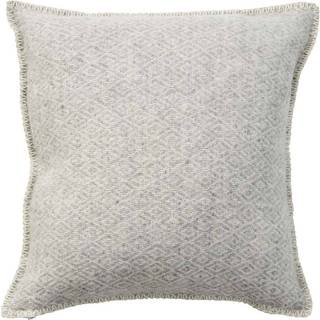 Klippan Yllefabrik Stella Pudebetræk 45x45cm - Pyntepuder & Betræk Uld Lysegrå - 273101