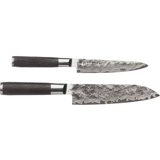 Kuro 2 dele knivsæt, Santoku 18 cm. og Petty 15 cm.