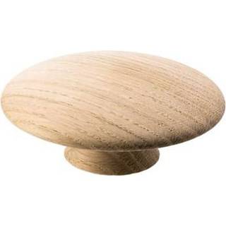 Beslag Design Mushroom knop, Ø65 mm, ubehandlet eg