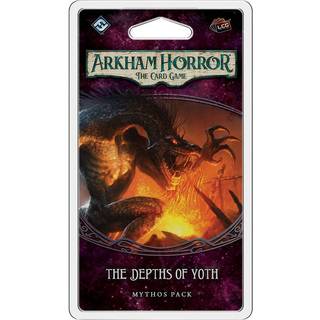 Fantasy Flight Games Arkham Horror Kortspelet dybden af ???oth Mythos Pack - ned i m?rke! Kooperativt levende kortspil i alderen 14+ 1-4 spiller