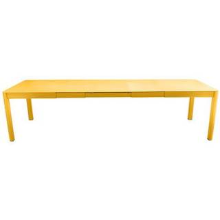 Fermob - Ribambelle Table With 3 Extensions, Rosemary - Udendørs spiseborde - Grøn - Metal