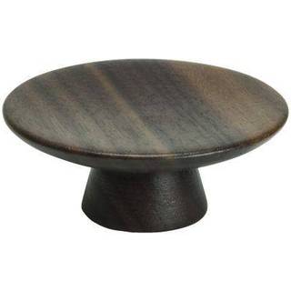 Beslag Design Olympia knop, Ø50 mm, valnød