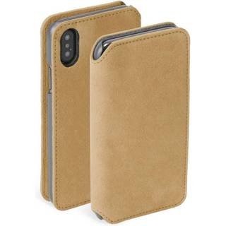 Krusell Broby Slim Wallet iPhone XS Max Ruskind Flip Cover - Blå