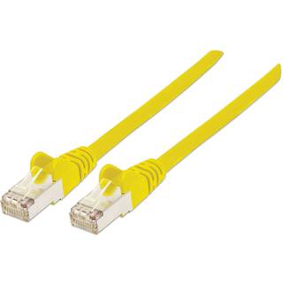 Intellinet Network Patch Cable, Cat6, 5m, Black, Copper, S/FTP, LSOH / LSZH, PVC, RJ45, Gold Plated Contacts, Snagless, Booted, Polybag CAT 6 SFTP, PiMF 5m Patchkabel Sort --> På fjernlager, levevering hos dig 16-10-2026