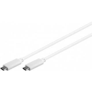 USB-C 3.2 Gen.1 kabel - Hvid - 0.5 m