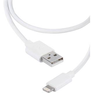 Vivanco Lightning-kabel iPhone/iPad MFI - hvid (På lager i varehus)