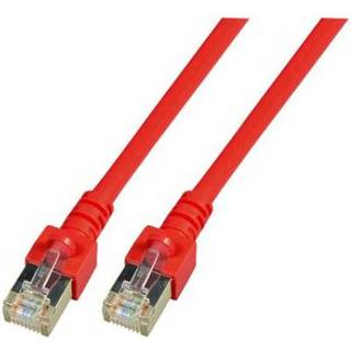 Patchkabel sf/utp c.5e pvc 1,5m rød