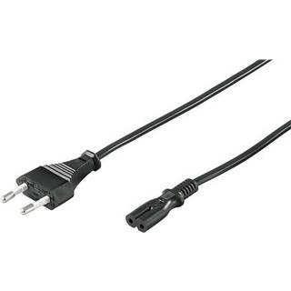Strømkabel CEE 7/16 - IEC 60320-C7