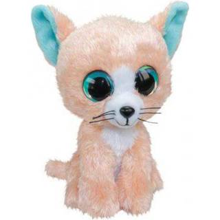 Lumo Stars krammebamse 15 cm - Peach Kat