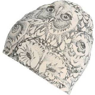 Soft Gallery - SGBeanie Baby Hue - Cream AOP Owl - 1-3 år