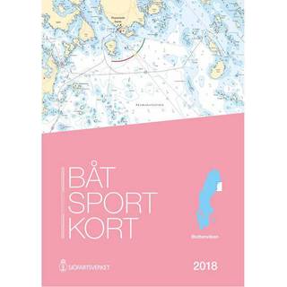 Bådsportkort Sjöfartsverket Bottenviken, Haparanda - Sikeå (Udgave 2018 - ikke seneste udgave)