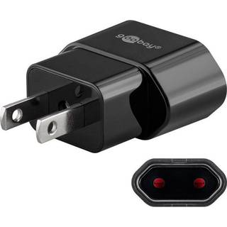 Premium rejse adapter (EU/US m.m.), Version Amerikansk stik