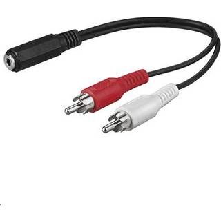 MICROCONNECT Audio Adapter Cable, 0,2 meter
