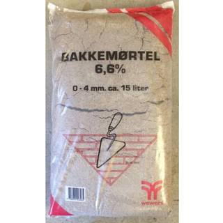 Fog bakkemørtel 6,6% 0-4mm 15l (k100/1450)(kc50/50/700)
