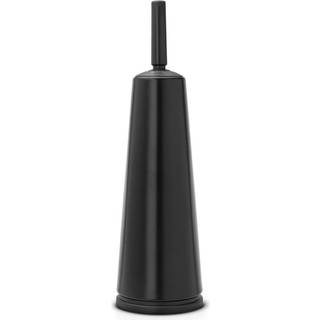 Toiletbørste & holder Matt Black