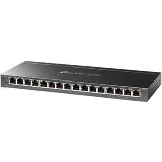 TP-Link TL-SG116E Ikke administreret L2 Gigabit Ethernet (10/100/1000) Sort