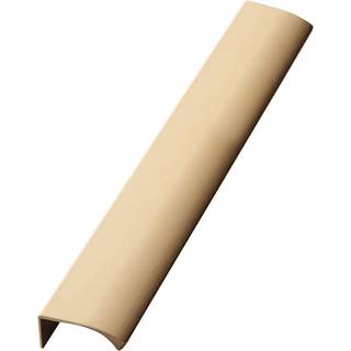 Beslag Design Edge Straight profilgreb, 350 mm, børstet messing