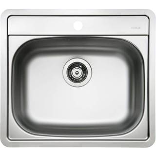 Lavabo LA 480 køkkenvask, 56X50 cm, Rustfrit stål