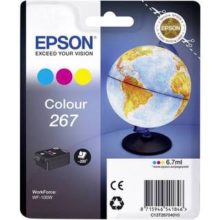 Epson T267 original (Yellow,Cyan,Magenta) blækpatron
