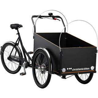 Christiania Light Ladcykel - Aluminiumsstel, Standard Skivebremser, Egnet til Børnetransport