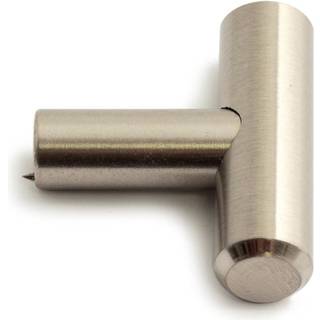 Habo Knop Nathan, børstet stål