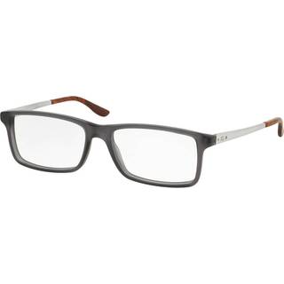 Ralph Lauren RL6128 5510 53 Briller Mænd Grå - Matte Grey - 53mm