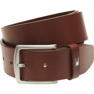 Tommy Hilfiger Herren Gürtel braun Glattleder