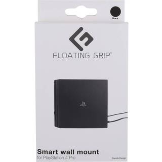 Floating Grip Playstation 4 Pro Wall Mount- Black - Miscellaneous Tilbehør til spillekonsol - Sony PlayStation 4 Pro