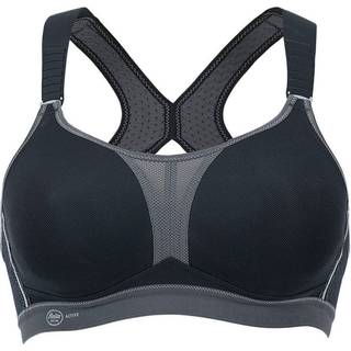 Anita Active Racerback Sports Bra - Black/Grey - B 80