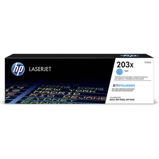 HP Color Toner 203X, cyan, 2500 sider