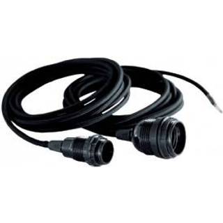 House Doctor Stofkabel E27 - Ledninger & Lampeophæng Tekstil Sort - 204211405