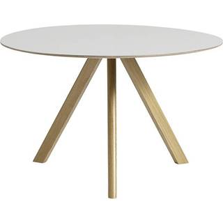 HAY - Bord - CPH20 - Grå / Lakeret eg - Ø120 cm