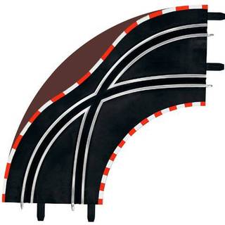 Carrera Go, Baneskift Kurve (1), 2 stk, 1:43 [Levering: 1-2 dage]